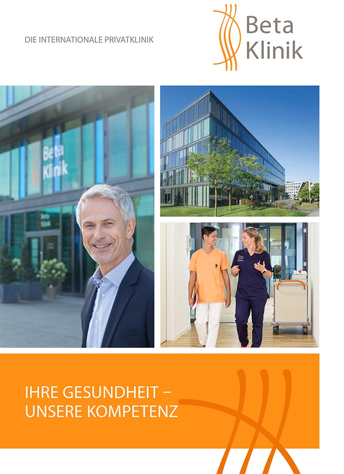 Moderne Klinik mit freundlichem Personal.