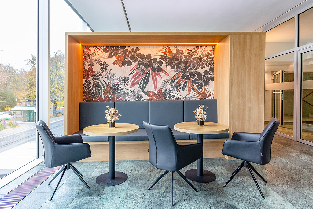 Praxisfotografie im Rheinland. Ich habe Räumlichkeiten einer Praxis in Bonn fotografiert.