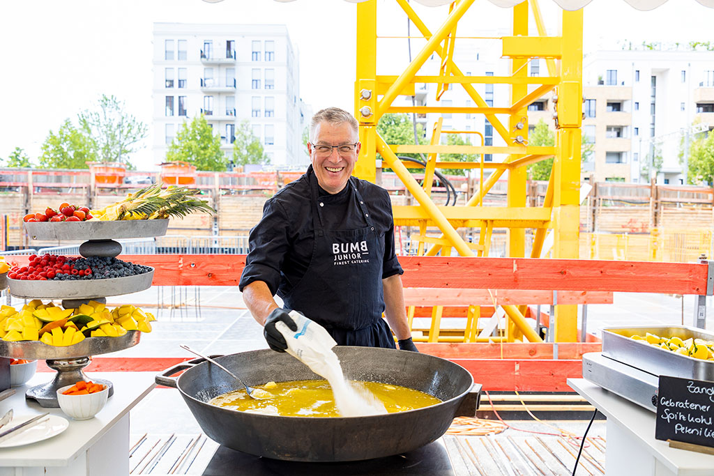 Event Grundsteinlegung in FF