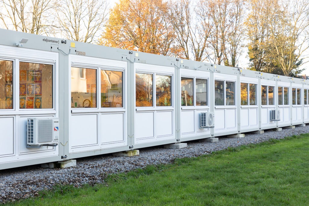 Architekturfotografie - ein Container von Innen