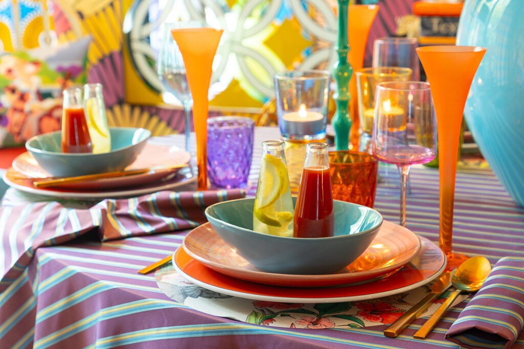 Interior Design - EIn gedeckter Tisch