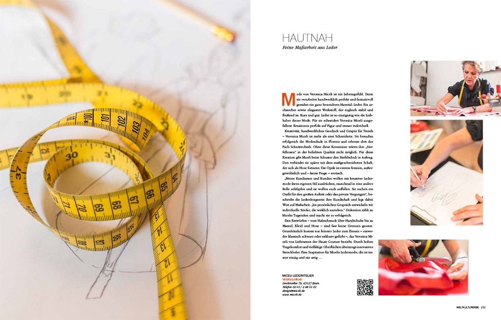 Ein Maßband ist zu sehen