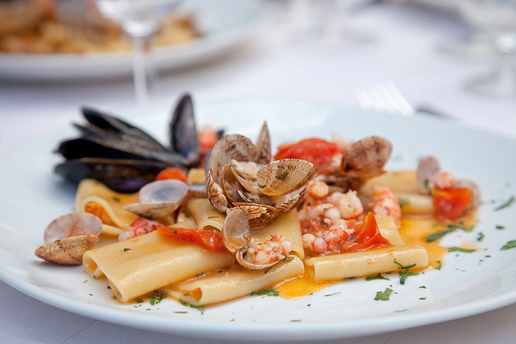 Essen, nah aufgenommen