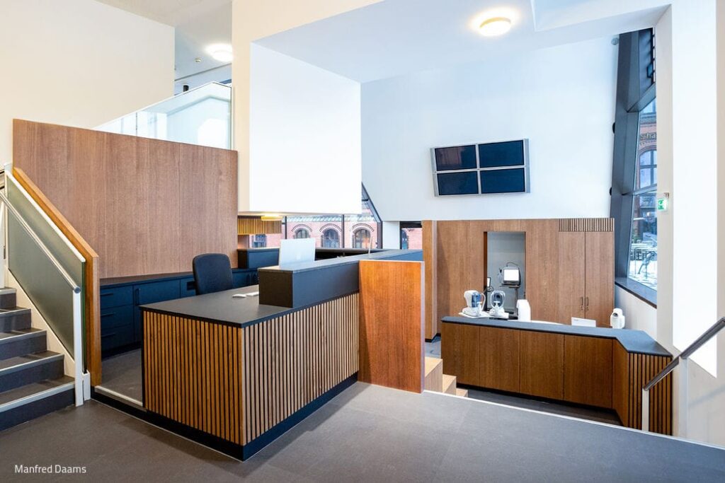 Moderne Praxis in Hamburg