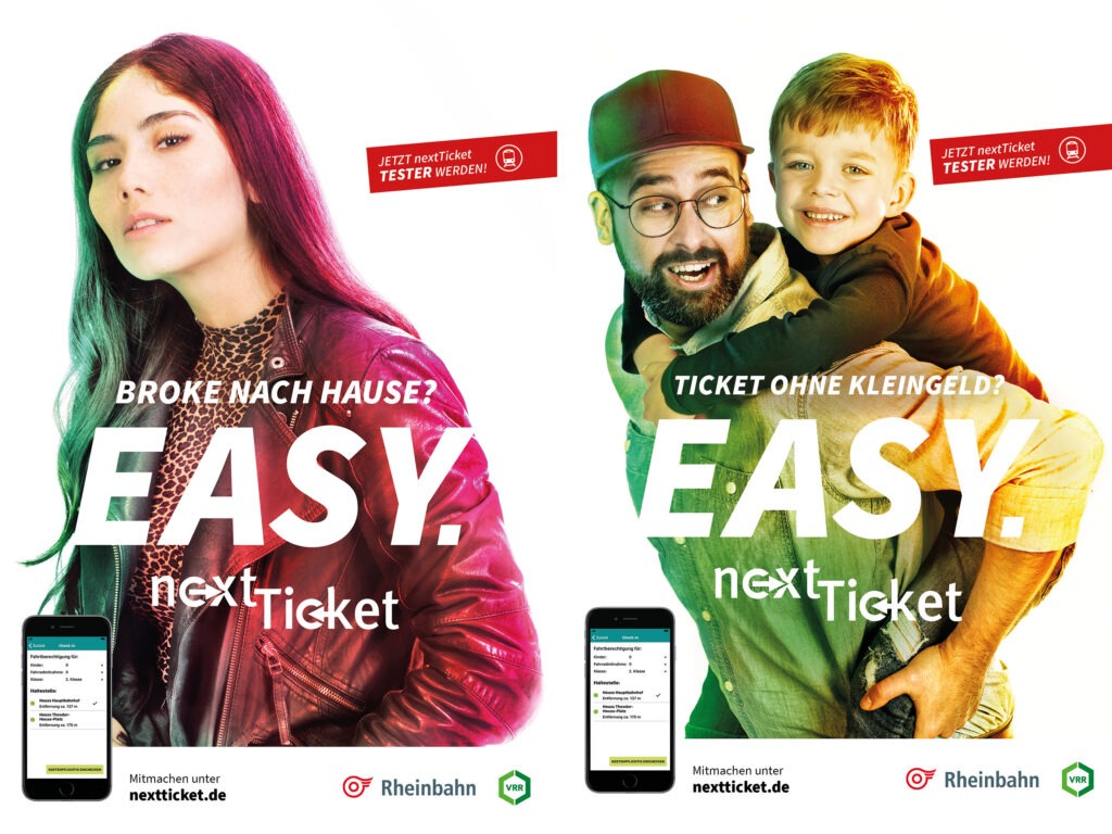 Werbekampagne in den Kölner Fotodom Studios